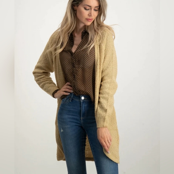 ICHI Cotton blend Cardigan /NWT - Picture 10 of 11